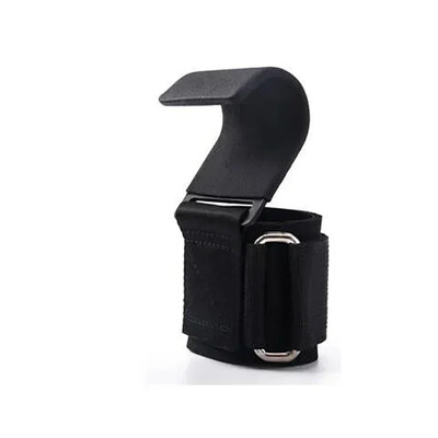 Γάντζος λαβών ανύψωσης βάρους 1 τμχ με περιτυλίγματα καρπού Γυμναστήριο Hand-bar Wrist Strap Fitness Hook Weight Strap Pull-ups Γάντια Power Lifting