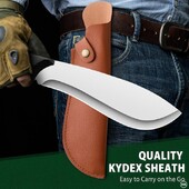 Velika mačeta za kampiranje na otvorenom pogodna za teško sjeckanje, rad u dvorištu i čišćenje džungle, koristi se kao veliki ravni nož