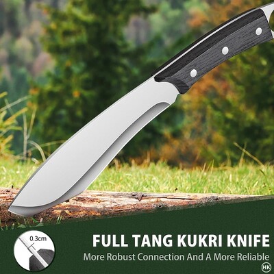 Velika mačeta za kampiranje na otvorenom pogodna za teško sjeckanje, rad u dvorištu i čišćenje džungle, koristi se kao veliki ravni nož