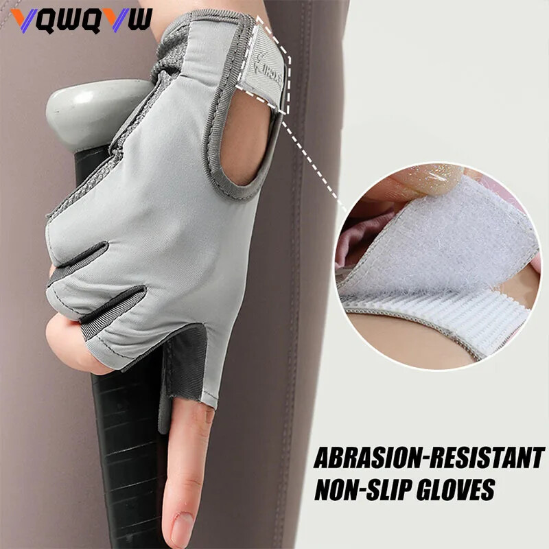 1 Ζευγάρι Γάντια Προπόνησης για Άντρες και Γυναίκες, Ελαφρά αναπνεύσιμα γάντια για γυμναστήριο, Άρση Βαρών, Γυμναστική, Αναρρίχηση, Άρση Βαρών, Ποδηλασία