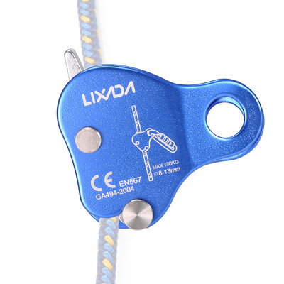 Lixada Climbing Ascender Arborist Climbing Rope Protection Belay Device Grip Outdoor Climbing Oprema 8-13MM Planinsko penjanje