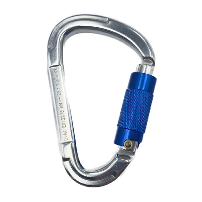 CLIWIZ Brand 7075 Aviation Aluminium 25KN Mountaineering Caving Rock Climbing Automatic Lock Carabiner με πιστοποιητικά CE\UIAA