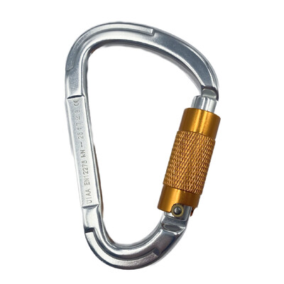 CLIWIZ Brand 7075 Aviation Aluminium 25KN Mountaineering Caving Rock Climbing Automatic Lock Carabiner με πιστοποιητικά CE\UIAA