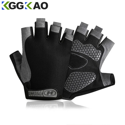 Weightlifti Gym Gloves Fitness Training Fingerless Άνδρες Γυναίκες Bodybuilding Άσκηση Αθλητικά Γάντια Ποδηλασία Αντιολισθητική Αναπνοή