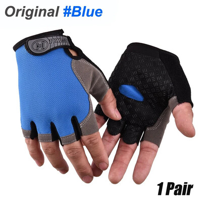 Weightlifti Gym Gloves Fitness Training Fingerless Άνδρες Γυναίκες Bodybuilding Άσκηση Αθλητικά Γάντια Ποδηλασία Αντιολισθητική Αναπνοή
