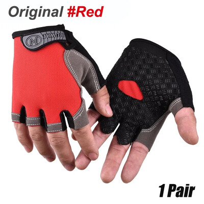 Weightlifti Gym Gloves Fitness Training Fingerless Άνδρες Γυναίκες Bodybuilding Άσκηση Αθλητικά Γάντια Ποδηλασία Αντιολισθητική Αναπνοή