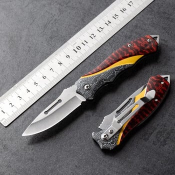 Πτυσσόμενο μαχαίρι Tactical Survival Knives Hunting Camping Blade Edc Multi High Hardness Survival Knife Pocket υπαίθριο κάμπινγκ