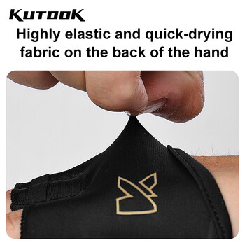 KUTOOK Gym Fitness Half Finger Gloves Men Women for Crossfit Workout Glove Power Weight Lifting Bodybuilding Hand Protector