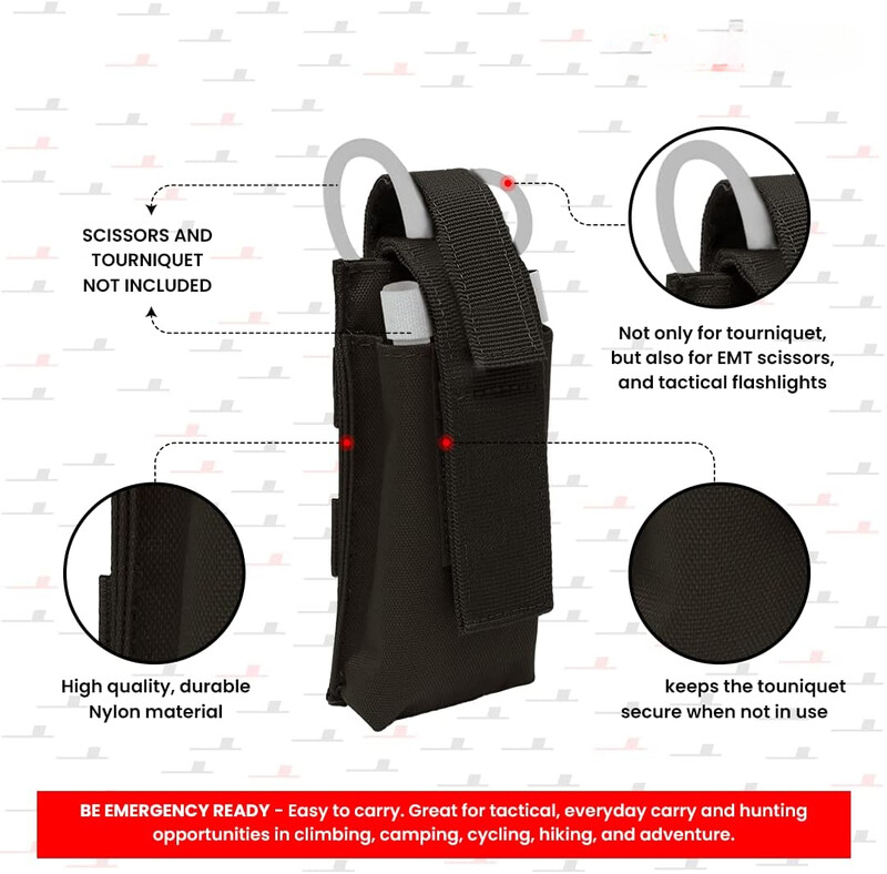 Lagana, izdržljiva torbica za podvezu sa sigurnom kopčom i zatvaranjem Putna oprema za preživljavanje