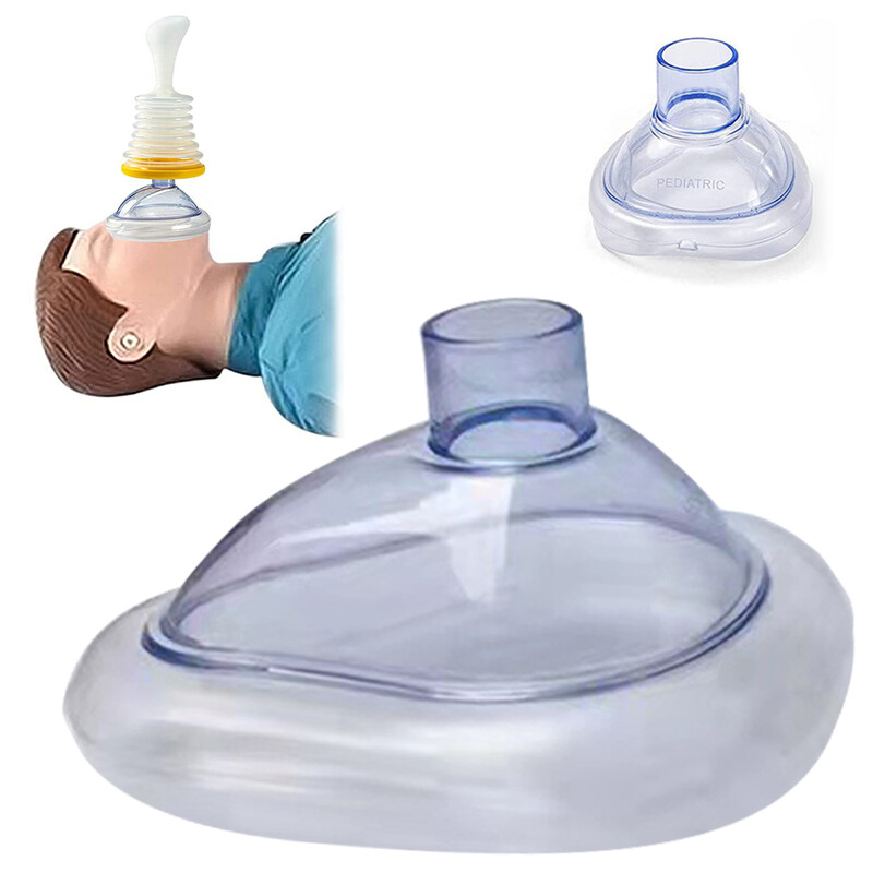 Pirmās palīdzības komplekts pret nosmakšanu un aizrīšanās avārijas ierīce pieaugušiem bērniem CPR pirmās palīdzības elpošanas maska Sirds un plaušu trenažieris