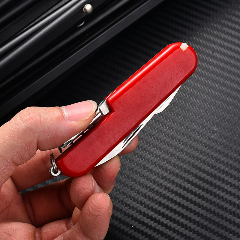 11 Otvoreni višenamjenski kombinirani alat Švicarski nož Sklopivi nož Alat za vanjske radove Poklon nož od nehrđajućeg čelika
