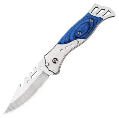 Vanjski mini džepni sklopivi nož, prijenosni planinarski samoobrambeni nož za preživljavanje, višenamjenski EDC nož visoke tvrdoće