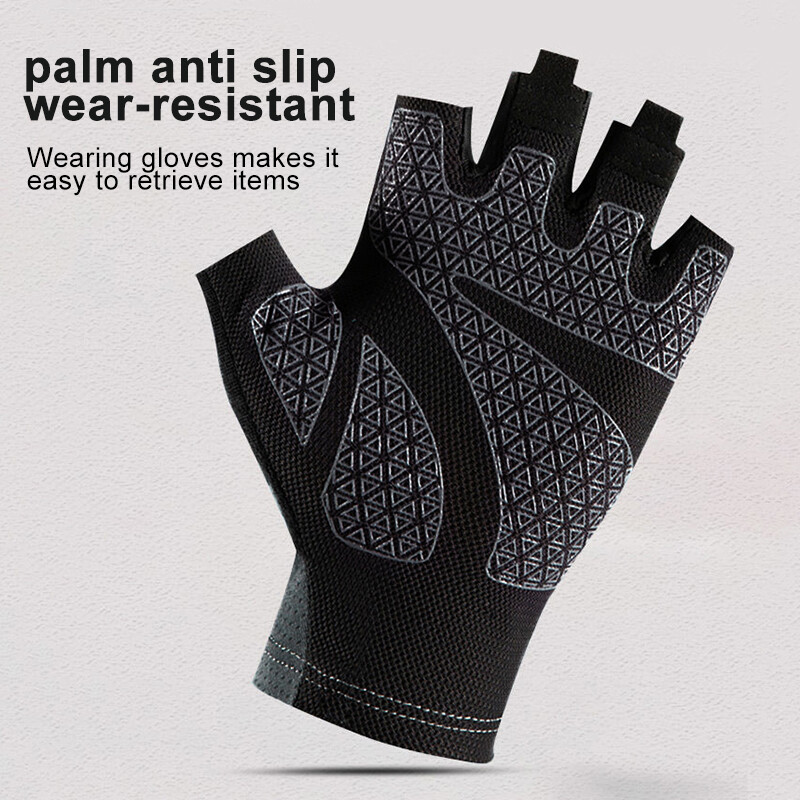 Γάντια γυμναστικής Αντιολισθητικά γάντια σιλικόνης ανθεκτικά στη φθορά Γάντια ποδηλασίας εξωτερικού χώρου Αθλητικά γάντια για άνδρες Γυναικεία Universal One Size