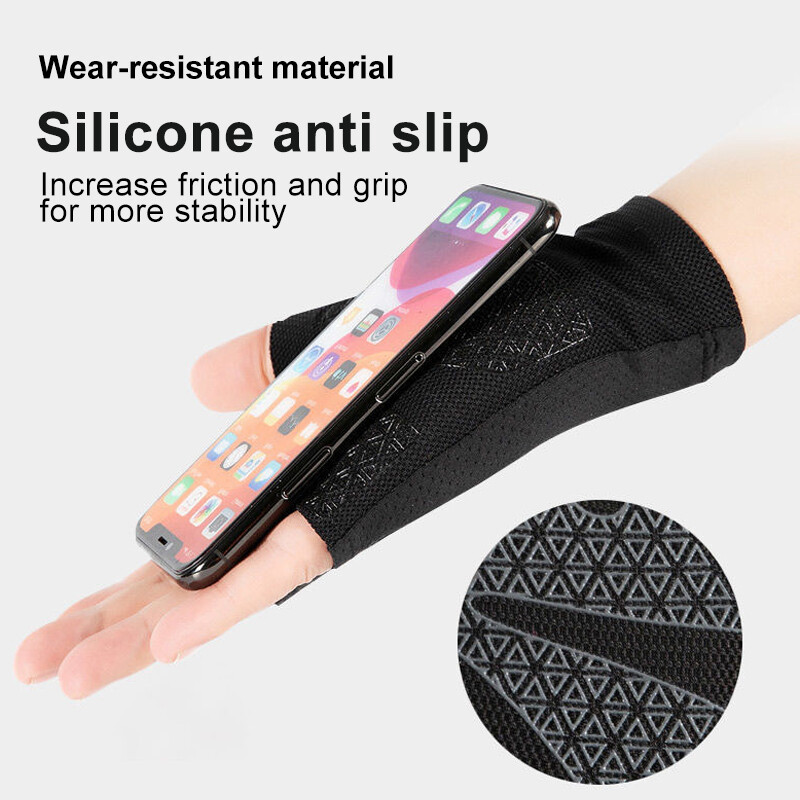 Γάντια γυμναστικής Αντιολισθητικά γάντια σιλικόνης ανθεκτικά στη φθορά Γάντια ποδηλασίας εξωτερικού χώρου Αθλητικά γάντια για άνδρες Γυναικεία Universal One Size