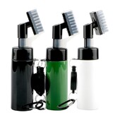 Βούρτσα καθαρισμού Golf Clubs Portable Golf Club Groove Brush with Push Type Bottle Water Brush Golf Swing Groove Cleaner