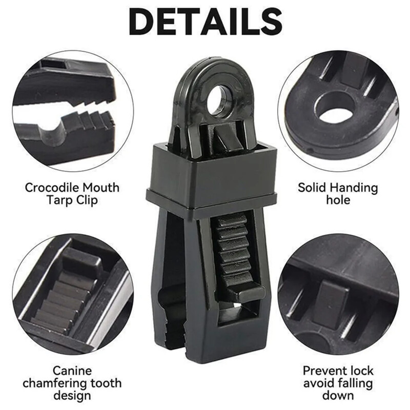 1 tk telgi varikatuse klamber Presentkatte hoidja Fikseeritud klambrid Väljas telkimistelgi konks tuuleköie klamber Markiis ronimine Matkatarvikud