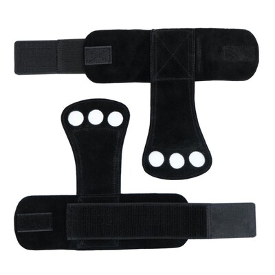 1 par teretane Pull-up rukohvat Remen za dizanje Rukavice od goveđe kože Rukohvati Štitnik za zglob Vježbanje Crossfit Sportske rukavice Zaštita dlana