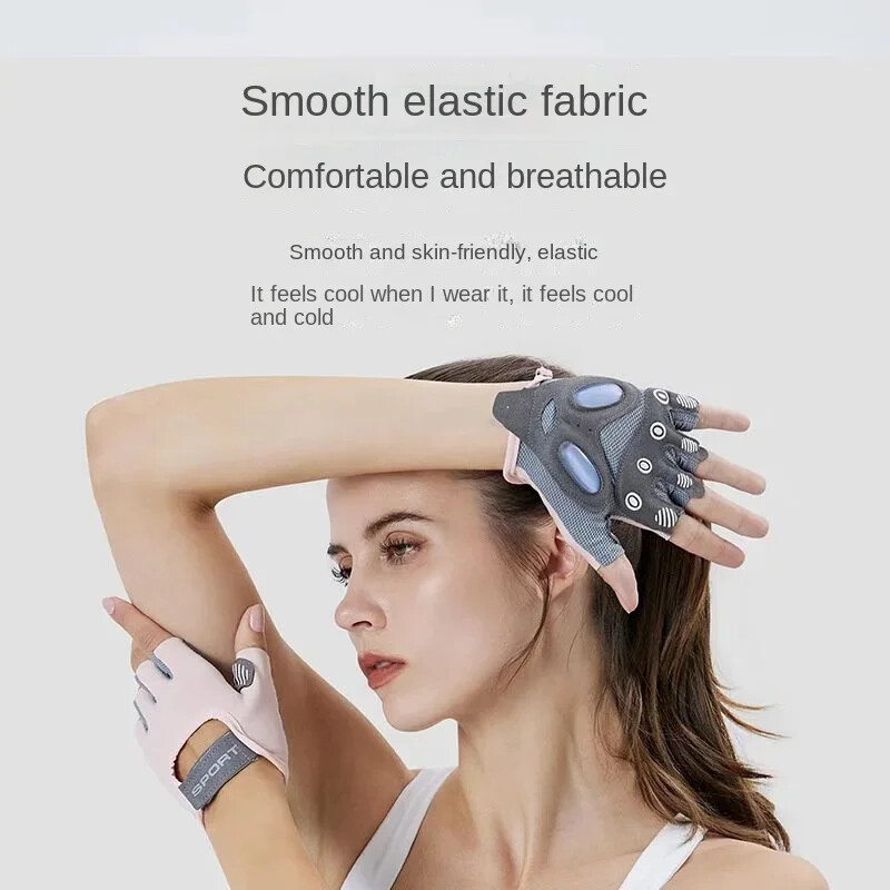 1 par fitness rukavica za vježbanje u teretani za dizanje utega, neklizajuće rukavice za žene, muškarce, joga rukavice