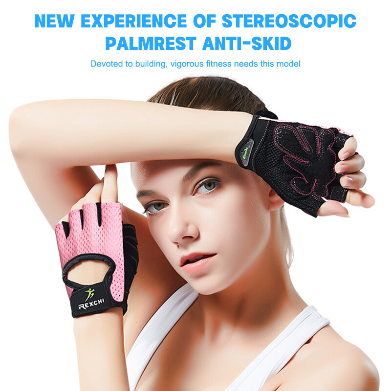 Biciklističke rukavice za biciklističke poluprste koje se ne kližu Ljetni sportovi na otvorenom Biciklističke sportske rukavice Ženske teretane za fitness Biciklističke rukavice bez prstiju