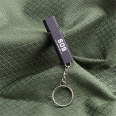 1/2 buc Fluier de supraviețuire pentru camping în aer liber Fluier de frecvență Instrument portabil EDC multifuncțional SOS Fluier de urgență pentru cutremur