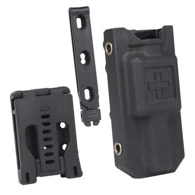 Θήκη για θήκη πρώτων βοηθειών Tactical Molle Tourniquet Holder EDC Θήκη θήκης με κλιπ ζώνης Κυνηγετικό κουτί τσάντας αποθήκευσης