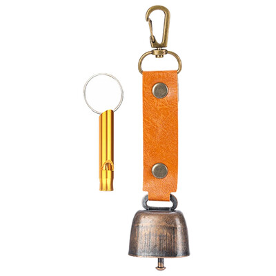 Bear Bell with Whistle Σετ Δυνατό Bear Bell με μαγνητικό σιγαστήρα Υπαίθριο κάμπινγκ Survival Πεζοπορία Αναρρίχηση Εξοπλισμός έκτακτης ανάγκης