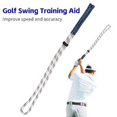 Golf Swing Trainer Aid Portable Tempo Ball Practice Tool for Birthday Gifts Golf Club Swing Practice Rope for Golfer Lovers
