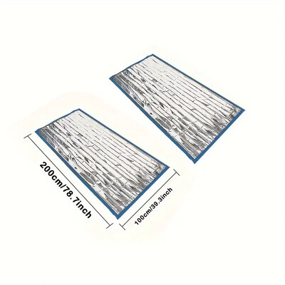 Vanjska vodootporna vreća za spavanje za preživljavanje u hitnim slučajevima Prijenosna Edc oprema za kampiranje Termalna vreća Komplet prve pomoći za spašavanje Mylar deka