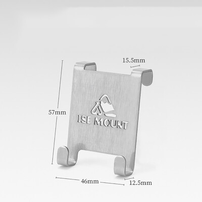 Riputage gaasikanister konks matkalauad konks roostevabast terasest pliit paak riidepuu konks välitingimustes matkalaud gaasipliidi paagi korraldaja