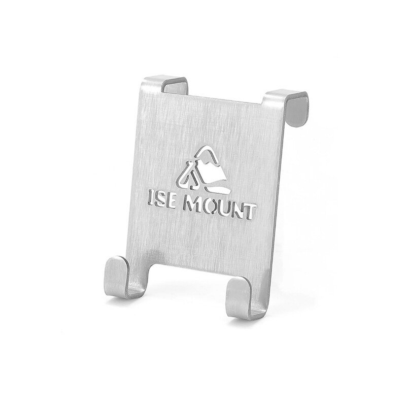 Riputage gaasikanister konks matkalauad konks roostevabast terasest pliit paak riidepuu konks välitingimustes matkalaud gaasipliidi paagi korraldaja