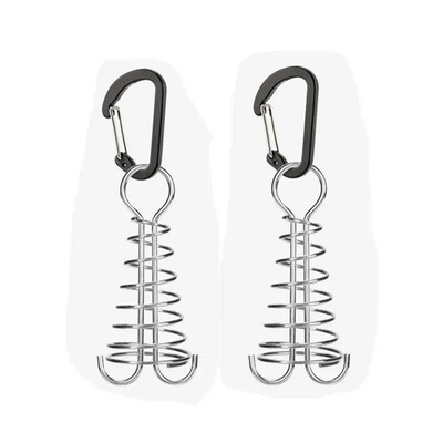 Välikämpingu kaheksajalgade köis, telkimislaua nael, roostevabast terasest fikseeritud telgiköis, puidust konks vedru tuuleköis