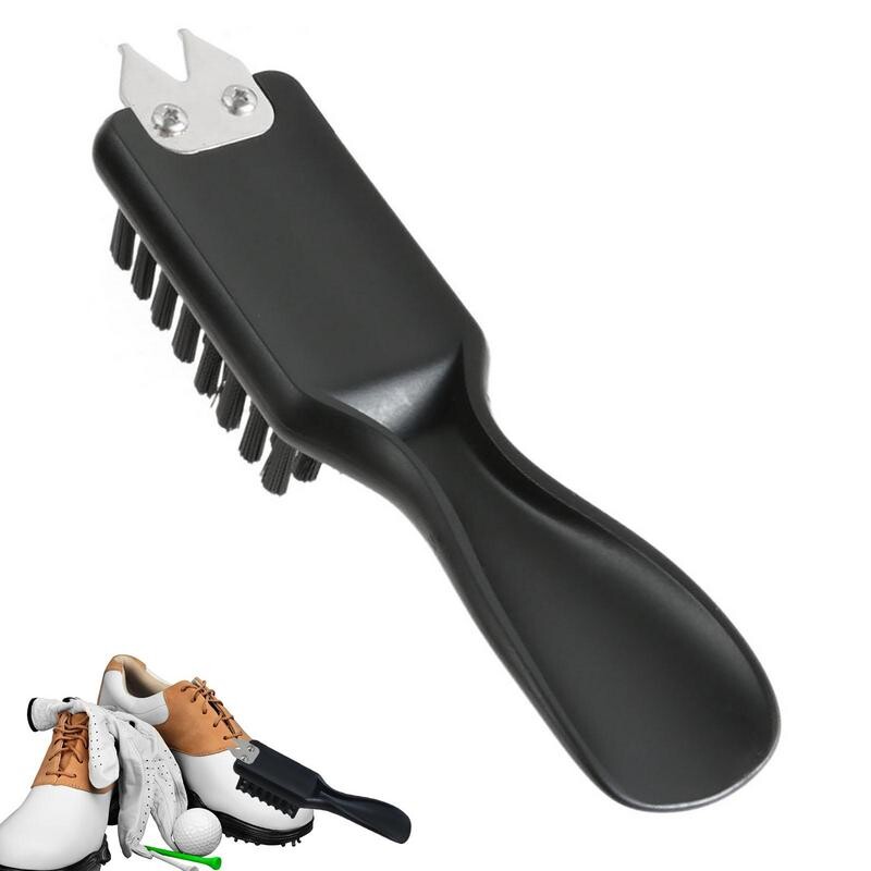 2 U 1 Četka za čišćenje cipela za golf sa šiljastim ključem Četka za čišćenje utora golf palice Prijenosni čistač za uklanjanje prljavštine od blata za golf palicu