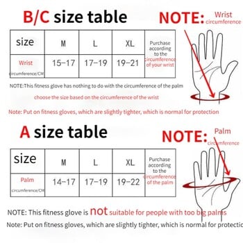 1 чифта тренировъчни ръкавици за вдигане на тежести за мъже, жени, фитнес, спорт, бодибилдинг, гимнастика, гимнастика, ръкавици, ръкавици, китки, длан, протекторни ръкавици
