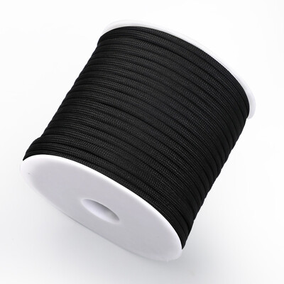 Nauja 2023 m. 50 m Paracord 4 mm Paracord 7 gyslų lauko stovyklavimo virvė parašiuto laido virvelė daugiafunkcinė palapinė Cordave