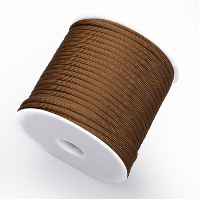 Nauja 2023 m. 50 m Paracord 4 mm Paracord 7 gyslų lauko stovyklavimo virvė parašiuto laido virvelė daugiafunkcinė palapinė Cordave