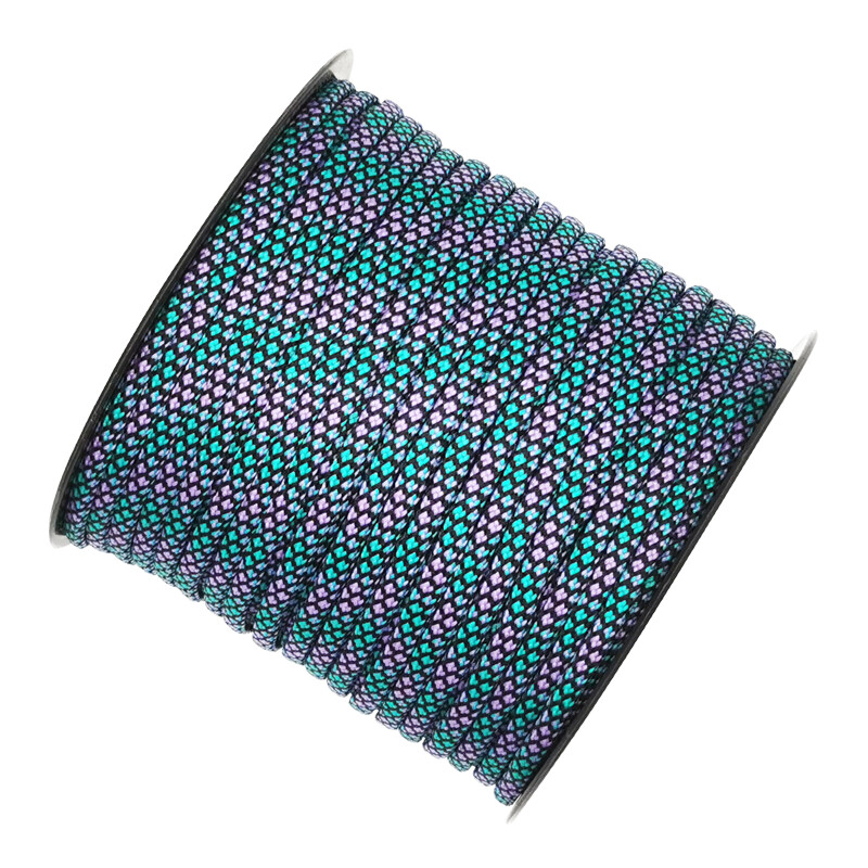 Nauja 2023 m. 50 m Paracord 4 mm Paracord 7 gyslų lauko stovyklavimo virvė parašiuto laido virvelė daugiafunkcinė palapinė Cordave