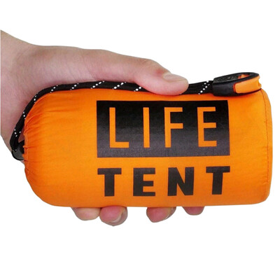 Life Tent Emergency Survival Shelter 2 Person Emergency Tent 2,4*1,5M Survival Tent Emergency Shelter with Whistle & Paracord