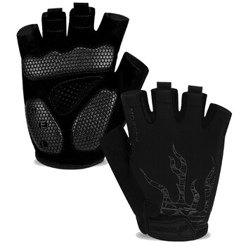 MOREOK Bike Gloves 5MM SBR Pads Γάντια ποδηλάτου βουνού Αναπνεύσιμα γάντια ποδηλάτου Αντιολισθητικά γάντια ποδηλασίας δρόμου για άνδρες γυναίκες