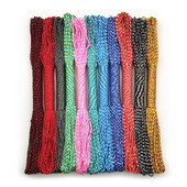 Διάμετρος 2mm 100 μέτρα Βαθύ Κόκκινο Σχοινί Αλεξίπτωτο Κορδόνι Κορδόνι Αναρρίχηση Κάμπινγκ Εξοπλισμός Επιβίωσης Paracord Βραχιόλι