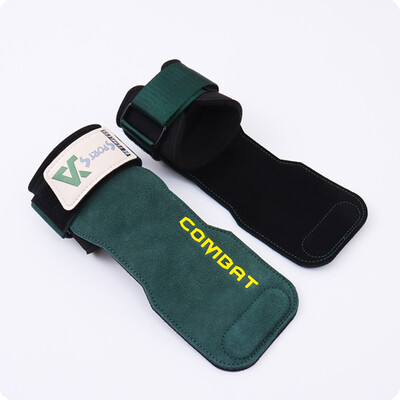 Επαγγελματικά γάντια γυμναστικής από δέρμα αγελάδας λαβές Αντιολισθητικά μαξιλαράκια ανύψωσης ζωνών δύναμης Deadlift Belt Workout Προστασία παλάμης 1 Pair Pads