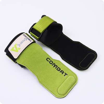 Επαγγελματικά γάντια γυμναστικής από δέρμα αγελάδας λαβές Αντιολισθητικά μαξιλαράκια ανύψωσης ζωνών δύναμης Deadlift Belt Workout Προστασία παλάμης 1 Pair Pads