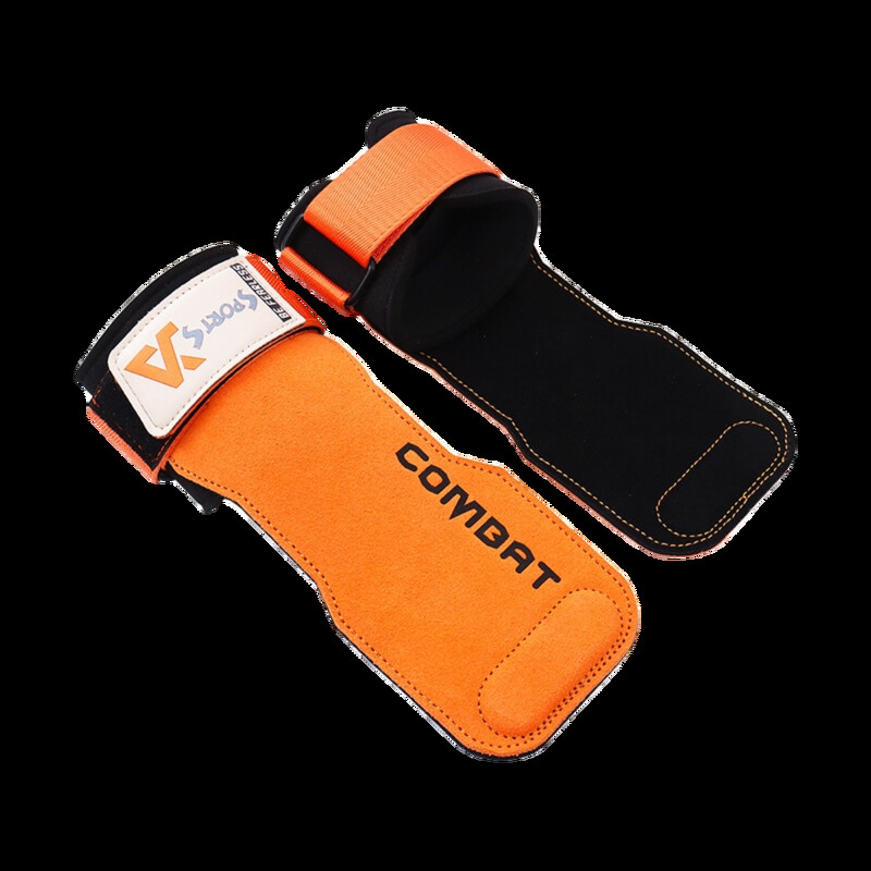 Επαγγελματικά γάντια γυμναστικής από δέρμα αγελάδας λαβές Αντιολισθητικά μαξιλαράκια ανύψωσης ζωνών δύναμης Deadlift Belt Workout Προστασία παλάμης 1 Pair Pads