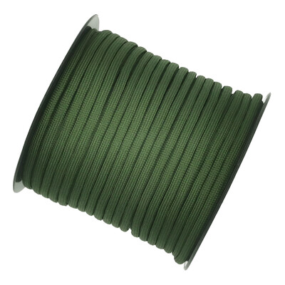 50M 7-jezgreno paracord uže 4 mm vanjska poliesterska užad za padobran Kampiranje Preživljavanje Kišobran Svežanj šatora 550 Penjanje Spašavanje