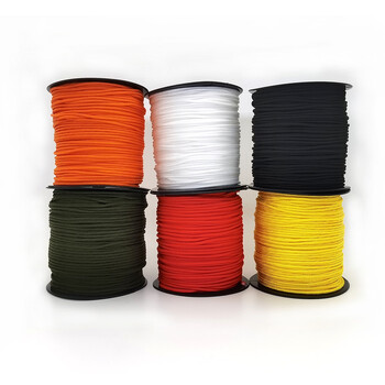 100M One Stand Cores Paracord Σχοινί 2mm Πολυεστερικό Σχοινί Αλεξίπτωτου εξωτερικού χώρου Camping Survival Σκηνή Ομπρέλα,