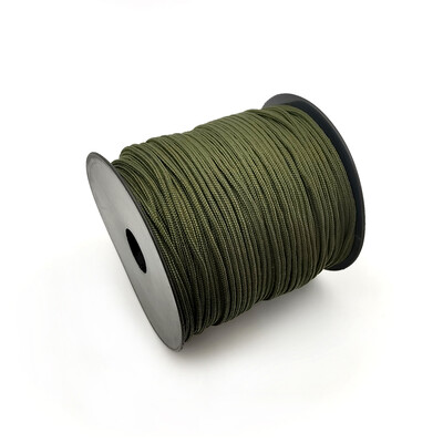 100M One Stand Cores Paracord Σχοινί 2mm Πολυεστερικό Σχοινί Αλεξίπτωτου εξωτερικού χώρου Camping Survival Σκηνή Ομπρέλα,