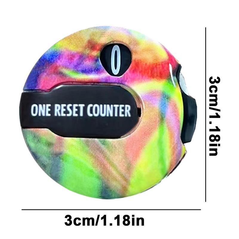 Σκόρερ με κλιπ καπέλο γκολφ Μίνι μετρητής γκολφ με κλιπ καπέλου Αθλητικός εξοπλισμός εξωτερικού χώρου για γάντια Σακίδια πλάτης με ζώνη ρούχων