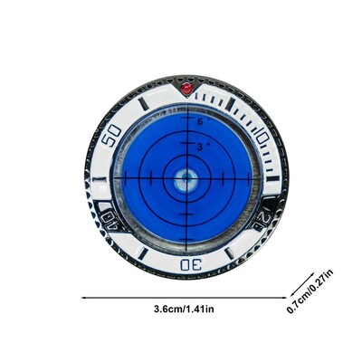 Golfový svah, značka na čítanie úrovne, značka na klobúk, svorka na vyrovnávaciu značku, svorka na značku polohy lopty, nástroj na vonkajší športový tréning