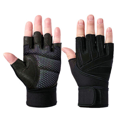 Γάντια γυμναστικής σιλικόνης Bodybuilding Weightlifting Dumbbell Training Crossfit γυμναστικής γάντια για άνδρες γυναίκες