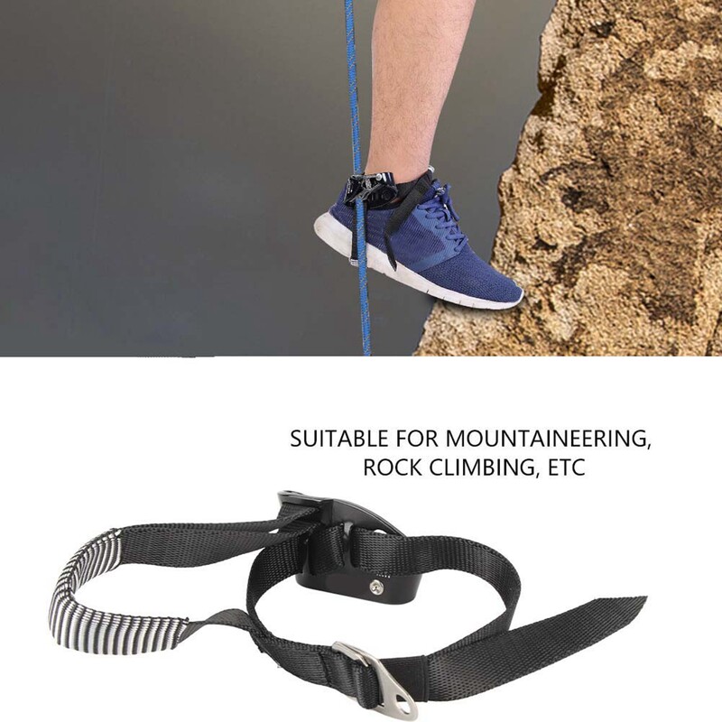 Picior drept/stâng Urcător pentru alpinism Coborâtor din aliaj de aluminiu Alpinism cu frânghie care economisește muncă Echipament de alpinism