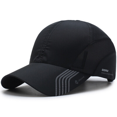 Vīrieši Sievietēm Brīvā laika sporta veidi Ātri Dry Elpojoša beisbola cepure Vīriešu Shade Mode Ūdensnecaurlaidīga Sviedri absorbējoša Mājīga Viegla Golfa Cepure E73